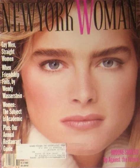 Brooke Shields Covers Newyork Woman Magazine United States October