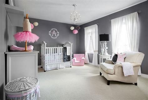 Trendy And Chic Gray And Pink Nurseries That Delight Decoist