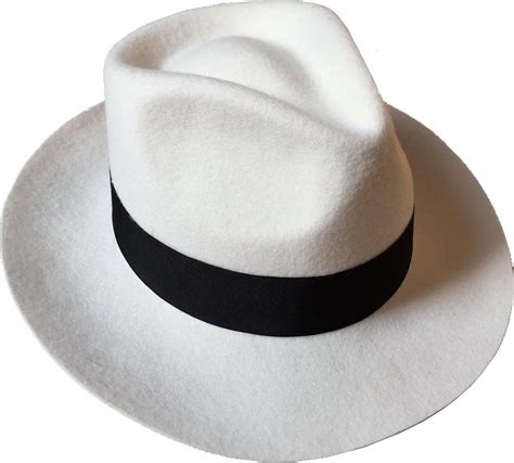 Off White Wool Felt Gangster Mobster Fedora Hat Diamond Crown Amazon