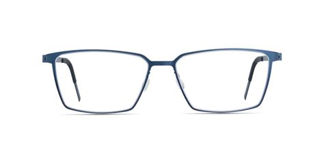 lindberg strip titanium 9582 full rim square titanium matt indigo eyeglasses for men women