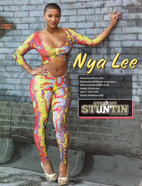 Nya Lee Realnyalee In Straight Stuntin Magazine DynastySeries Com