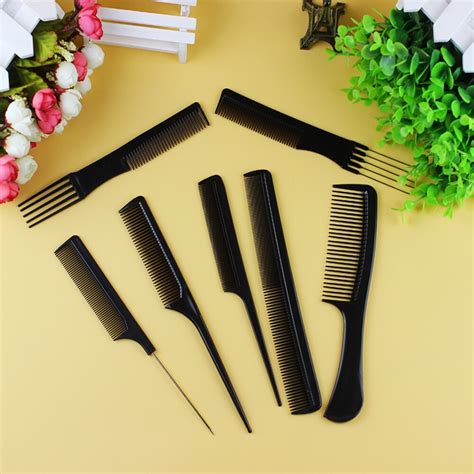 New 10pcsset Professional Various Black Hair Comb Salon Hair Styling