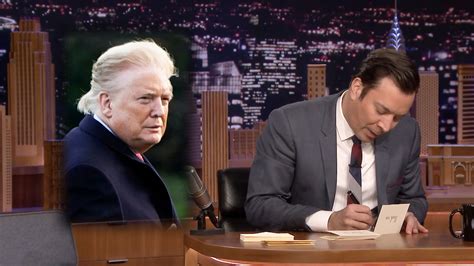 Watch The Tonight Show Starring Jimmy Fallon Highlight Thank You Notes Viral Photo Of Trump S