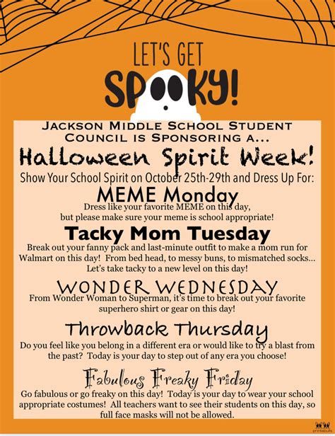 Halloween Spirit Week Ideas For Work Get Halloween Update