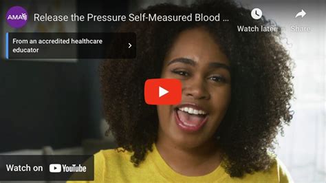 Release The Pressure Self Measured Blood Pressure Smbp Training Video