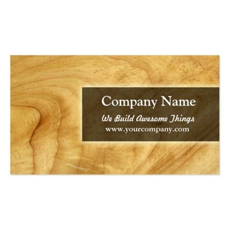 Constructioncarpentry Double Sided Standard Business Cards Pack Of