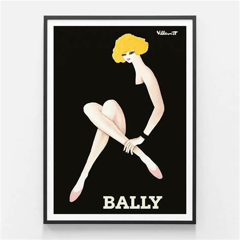 Bally Blonde Vintage Poster Wall Art Poster Or Framed Print 41 Orchard