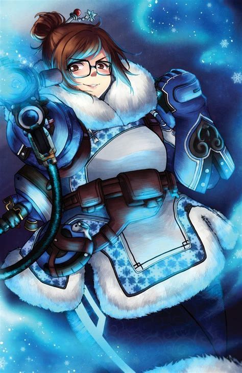 Overwatch Mei Character Poster Home And Kitchen Overwatch Mei