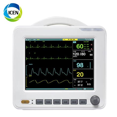 China In 80 Mini 8 Inch Touch Screen Cardiac Mindray Patient Monitor