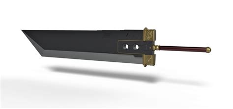 Buster Sword Of Zack Fair From Final Fantasy Vii 3d Model 3d Printable