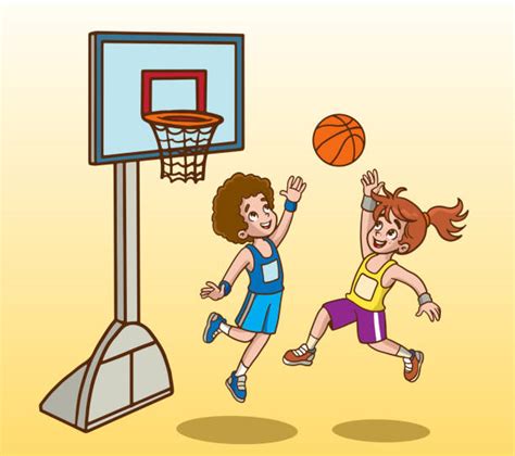 90 Girl Dunking Basketball Stock Illustrations Royalty Free Vector