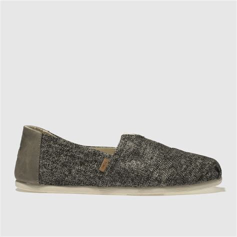 Toms Grey Alpargata Shoes Shoefreak