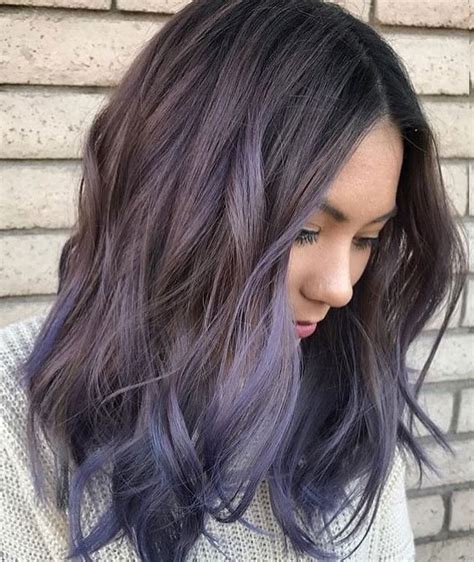 30 Brand New Ultra Trendy Purple Balayage Hair Color Ideas Part 14