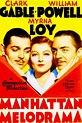 Manhattan Melodrama (1934) - Posters — The Movie Database (TMDB)