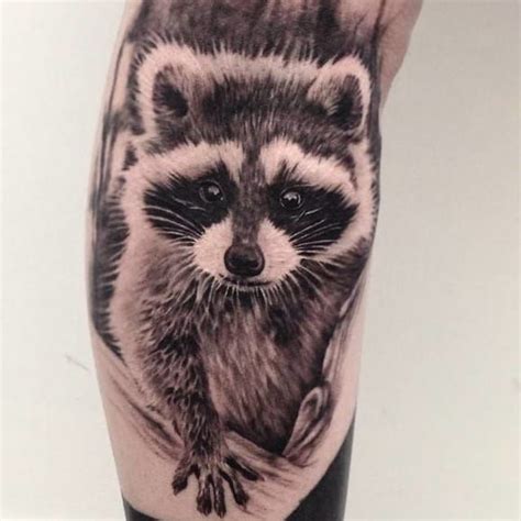 22 Quizzical Raccoon Tattoos Tattoodo Trendy Tattoos Unique Tattoos