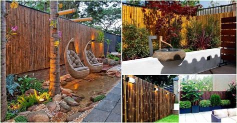 There are plenty of ideas to create this style, such as incorporating salvaged pieces such as dressers, sofas, cupboards and tables and place them in your garden. 43 Awesome Bamboo Garden Fence Ideas That will Impress ...