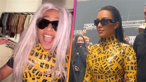 North West Mimics Kim Kardashians Iconic Keeping Up With The Kardashian Moments On Tiktok