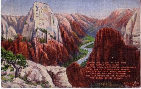Zion National Park Postcard Flickr Photo Sharing