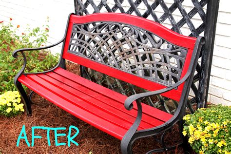 This Is A Cast Iron Bench That I Refurbished I Installed All New