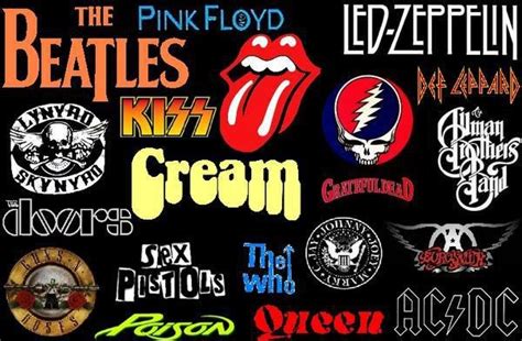 Musicians Cantantes De Rock Logos De Bandas Y Bandas De Rock