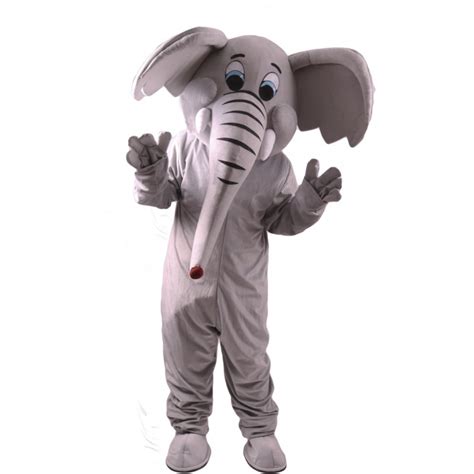 cartoon elephant costume mascot free shipping