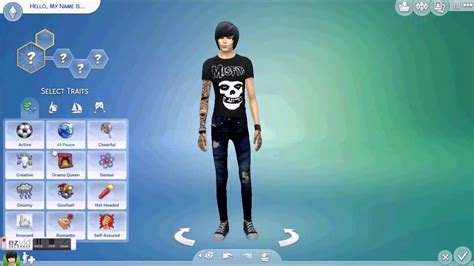 Emo Vs Scene Male Version The Sims 4 Cas Youtube