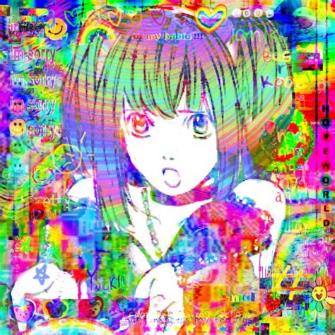 Misa Glitchcore シ Glitchcore Wallpaper Glitchcore Anime Aesthetic Anime