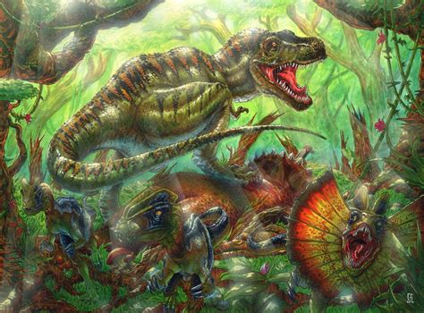 Jurassiraptor Tyrant Lizard King By PeejayCatacutan I Love The