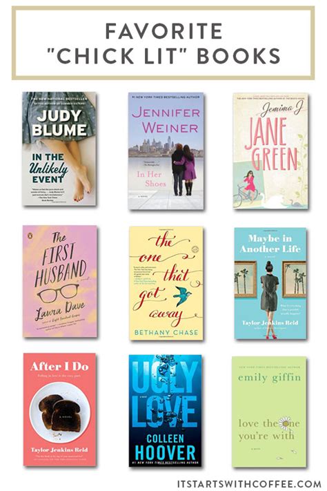 Chick Lit Books Trendy Pins