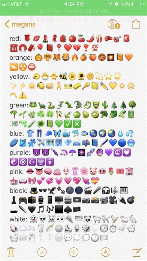 Color Coded Emojis 🌈 Bored Emoji For Instagram Emoji Combinations