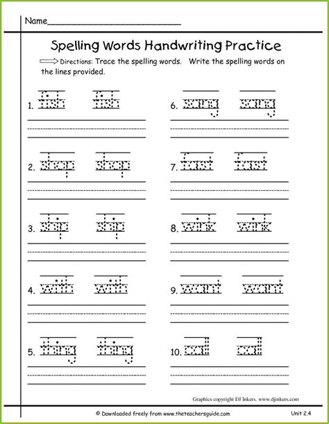 Free Printable Worksheet For Kindergarten Phonics Worksheet Resume