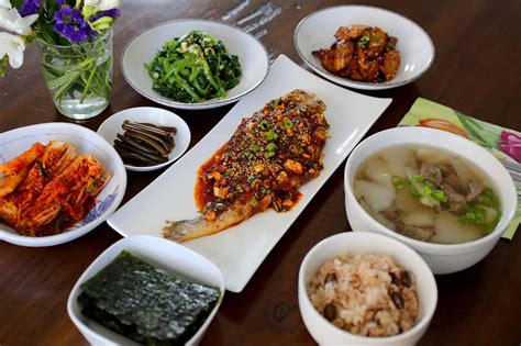 Korean Food Table Hot Sex Picture