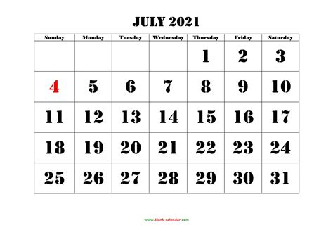 July 2021 Calendar Excel July 2021 Calendar Paraguay United