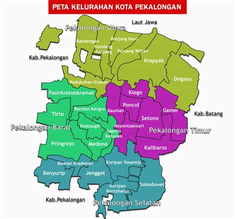 Peta Lengkap Indonesia Peta Administrasi Kota Pekalongan Porn Sex Picture