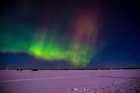 Northern Lights On Gordon Lake North Dakota Northern Lights North