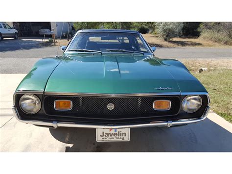 It features a supercharged dodge v8 making 1,100 horsepower and has custom carbon bodywork. 1973 AMC Javelin for Sale | ClassicCars.com | CC-924967