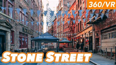 Oldest Street In New York City Stone Street 360vr Tour Youtube