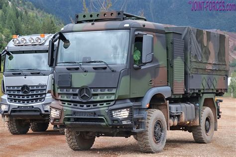 Mercedes Benz Special Trucks Defence Vehicles Experience Joint