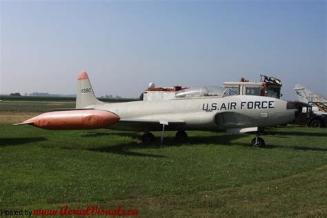 Aerial Visuals Airframe Dossier Lockheed T 33a 1 Lo Sn 51 6680