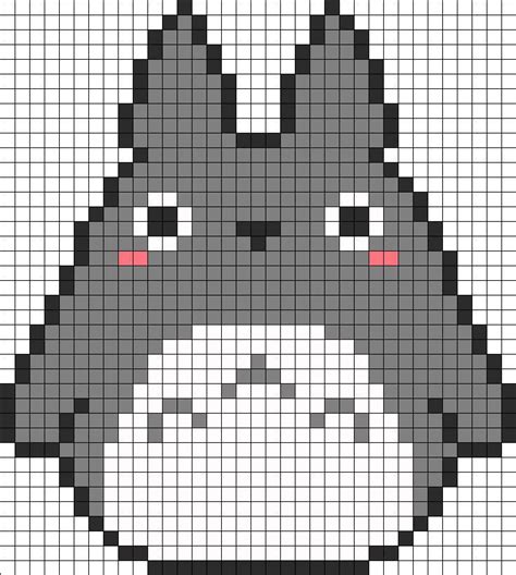 Totoro By Kiladra On Kandi Patterns Cross Stitch Art Cute Little