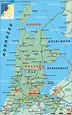 Map of Noord-Holland (State / Section in Netherlands) | Welt-Atlas.de