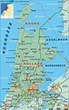 Karte von Noord-Holland, Provinz (Bundesland / Provinz in Niederlande ...