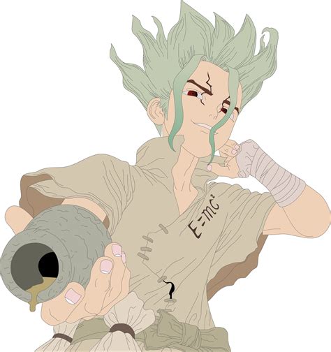 Senku Ishigami Dr Stone By Crono3 Arg On Deviantart