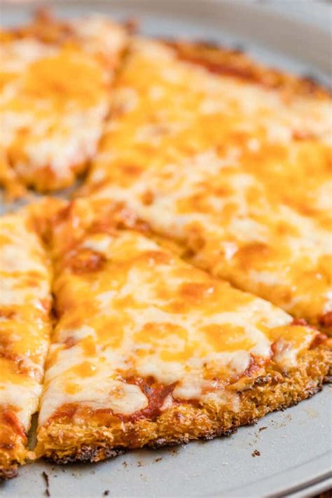Cauliflower Crust Pizza Recipe Low Carb Simply Stacie