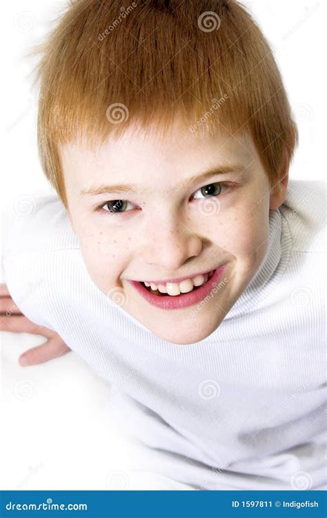 Naughty Redhead Stock Image Image Of Hair Happiness 1597811