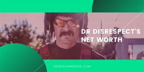 Dr Disrespect Net Worth Motivating Many To Be A Streamer