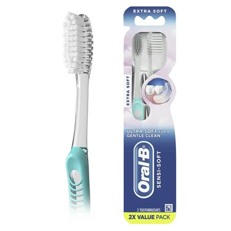 Oral B Sensi Soft Manual Toothbrush Extra Soft 2 Ct