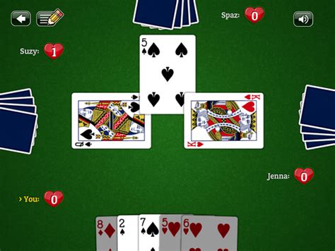 Card game for four players; Play 247 Hearts - Free online games with Qgames.org