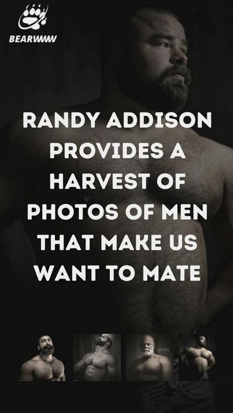 Randy Addison Gay Muscle Bear Photograph Bear Gay Bear Chub Cub App Dating Flickr