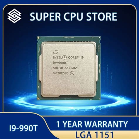 Processador Intel Core I9 9900t Cpu 16m 35w 2 1 Ghz Oito N Cleos